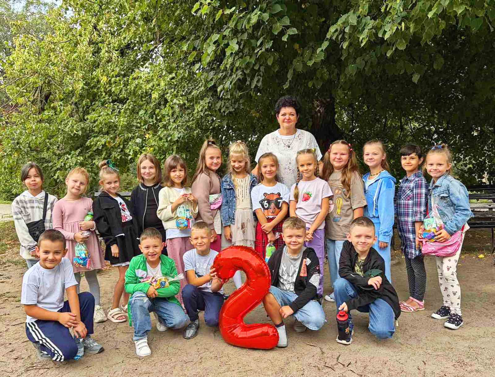 1 вересня: 2-Б клас